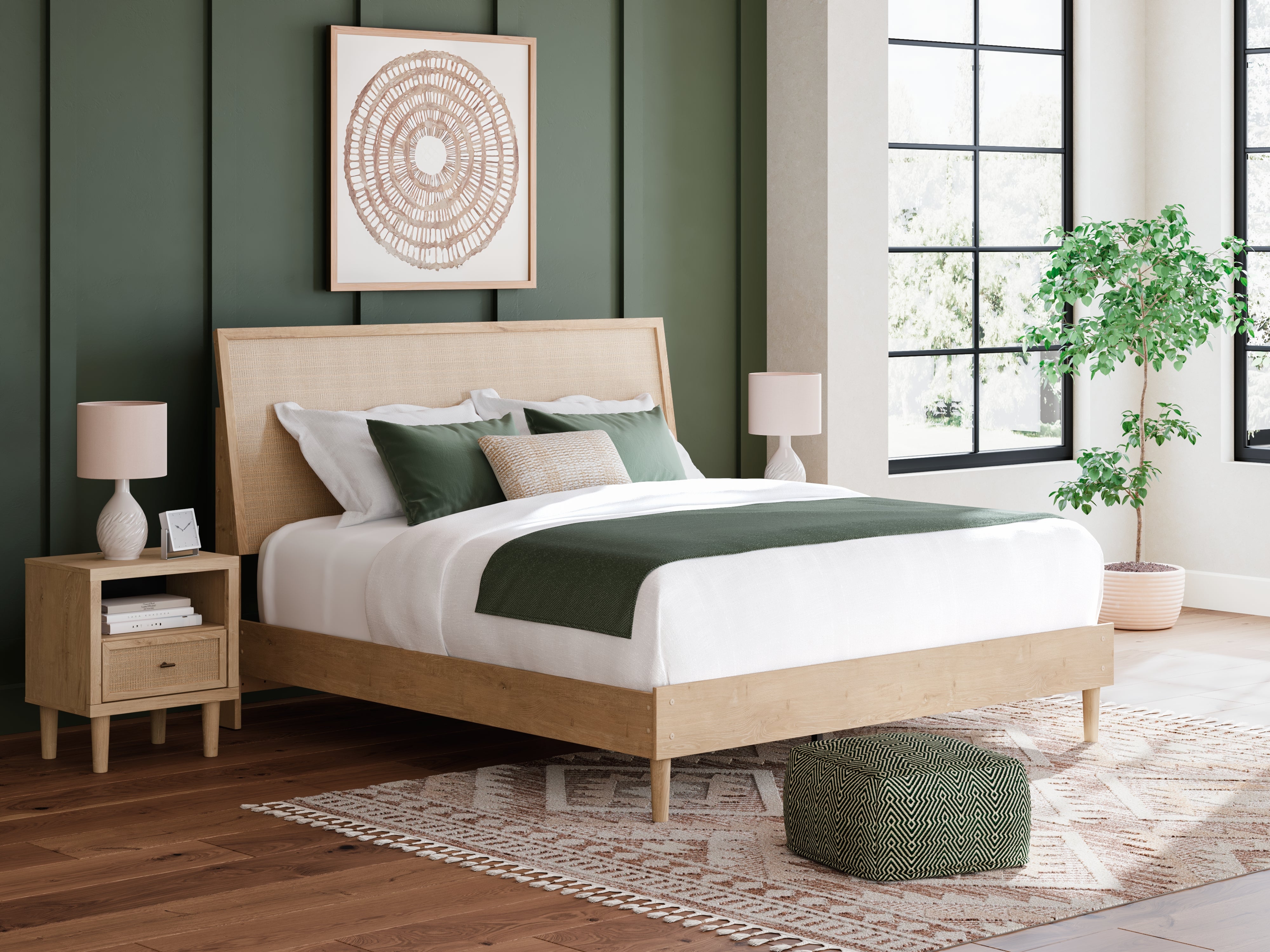 Best Furniture Outlet - Ashley Furniture - Cielden Bedroom - King Panel Bed / Two-tone - B1199B5