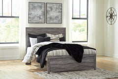Best Furniture Outlet - Ashley Furniture - Bronyan Bedroom - Queen Panel Bed / Dark Gray - B1290B2