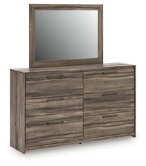 Best Furniture Outlet - Ashley Furniture - Elbrim Bedroom - Dresser and Mirror / Brown - PCB2005B1