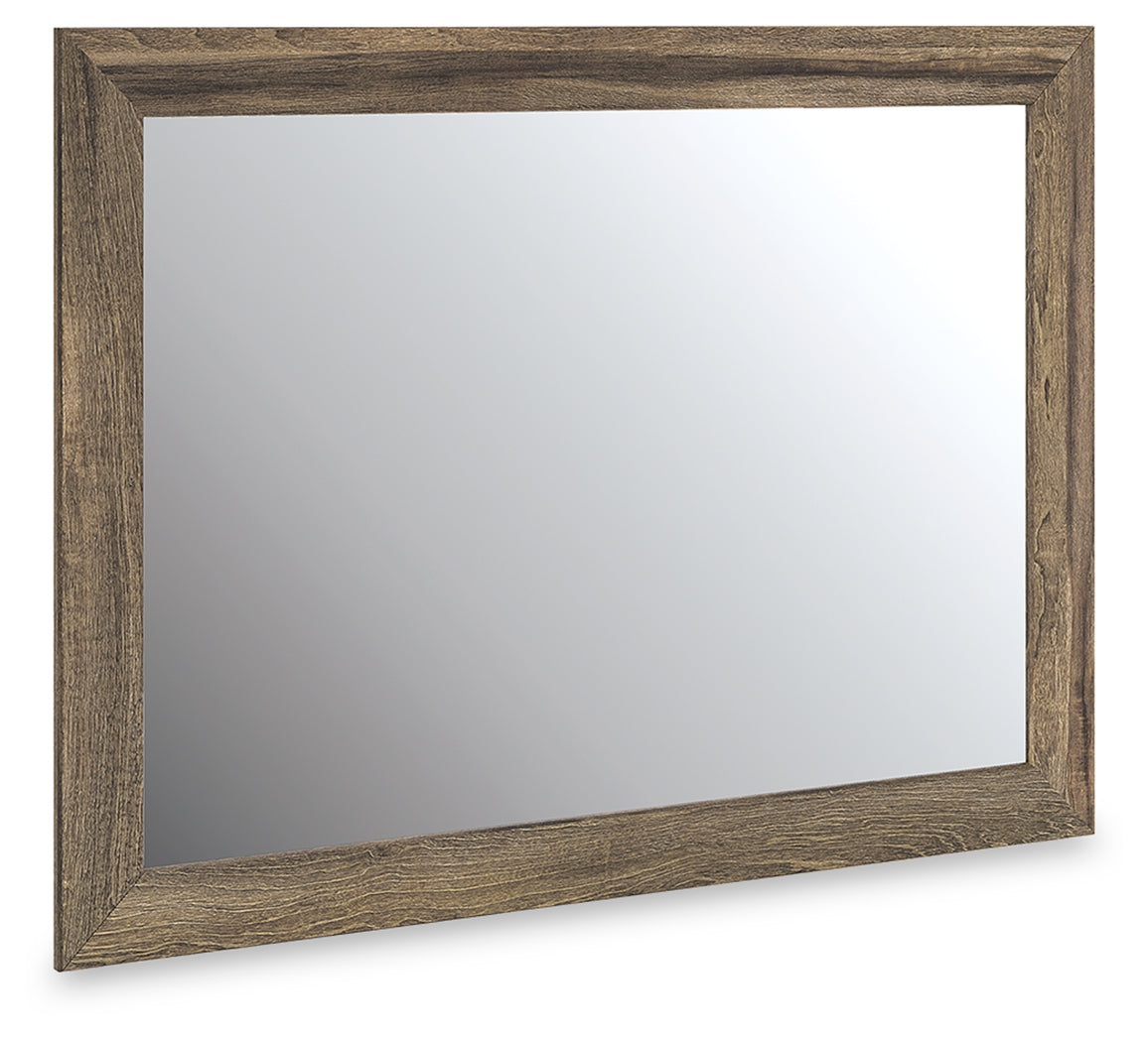 Best Furniture Outlet - Ashley Furniture - Elbrim Bedroom - Bedroom Mirror / Brown - PCB2005-36