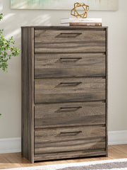 Best Furniture Outlet - Ashley Furniture - Elbrim Bedroom - Full Panel Storage Bed / Brown - PCB2005B10
