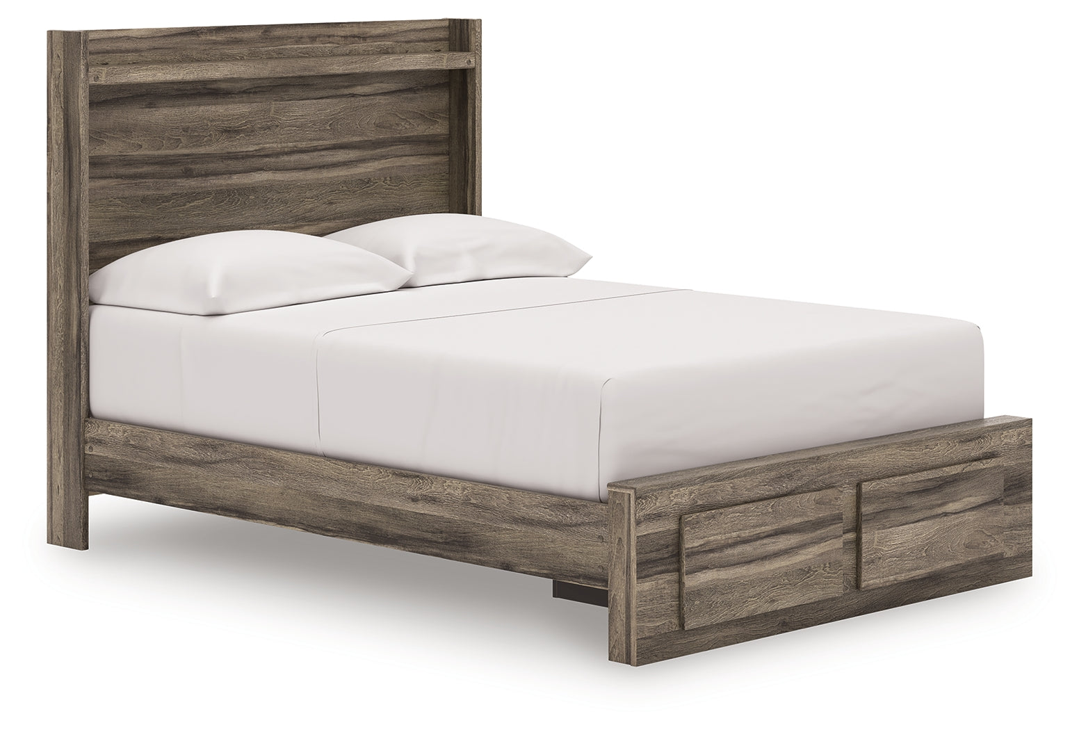 Best Furniture Outlet - Ashley Furniture - Elbrim Bedroom - Full Panel Storage Bed / Brown - PCB2005B10