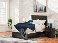 Best Furniture Outlet - Ashley Furniture - Hollivern Bedroom - Full Panel Bed / Dark Gray - PCB2108B12