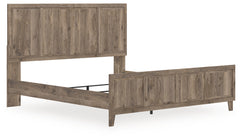 Best Furniture Outlet - Ashley Furniture - Rusticott Bedroom - King Panel Bed / Brown - PCB2260B6