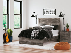 Best Furniture Outlet - Ashley Furniture - Ralinksi Bedroom - Full Panel Bed / Gray - B2587B4