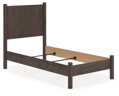 Best Furniture Outlet - Ashley Furniture - Pamytta Bedroom - Twin Panel Bed / Brown - PCB2614B14