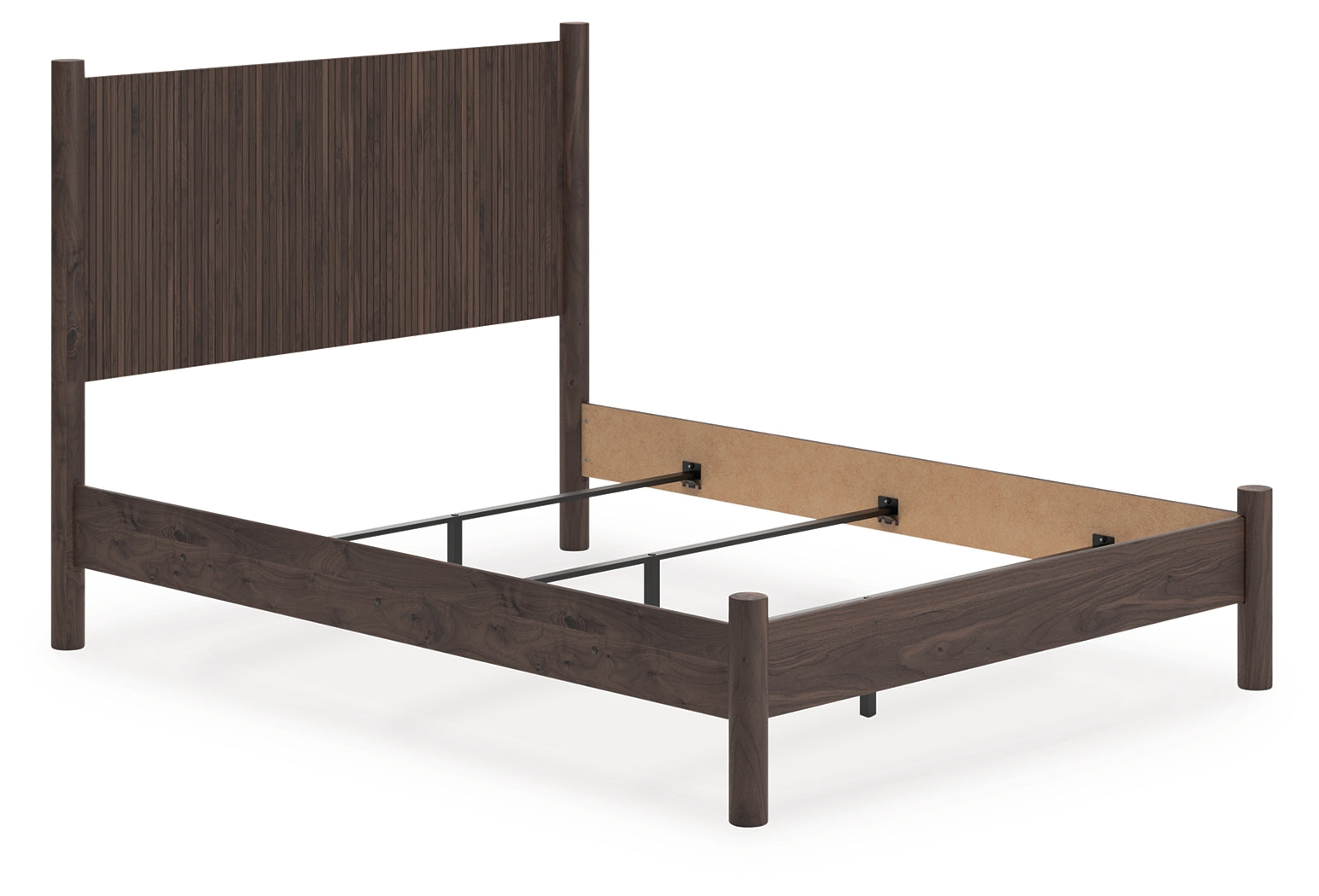 Best Furniture Outlet - Ashley Furniture - Pamytta Bedroom - Queen Panel Bed / Brown - PCB2614B18