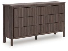 Best Furniture Outlet - Ashley Furniture - Pamytta Bedroom - Full Panel Platform Bed / Brown - PCB2614B4