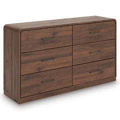 Best Furniture Outlet - Ashley Furniture - Fortlorn Bedroom - Dresser / Walnut Brown - PCB386-31
