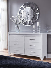 Best Furniture Outlet - Ashley Furniture - Jarlee Bedroom - Dresser / White - PCB392-31