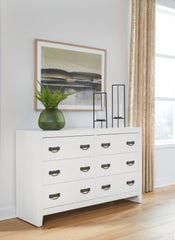 Best Furniture Outlet - Ashley Furniture - Binterglen Bedroom - Dresser / White - B427-31