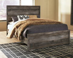 Best Furniture Outlet - Ashley Furniture - Wynnlow Bedroom - Queen Panel Bed / Gray - B440B2