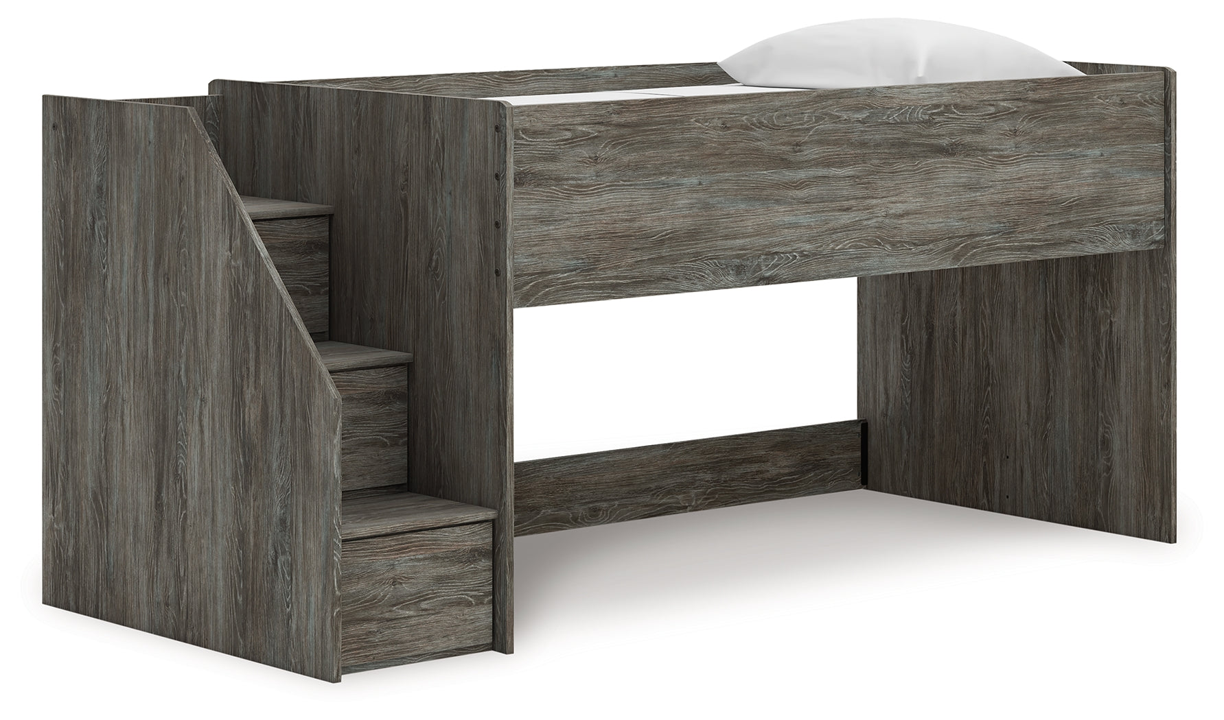 Best Furniture Outlet - Ashley Furniture - Frandern Bedroom - Twin Loft Bed / Gray - B4480B12