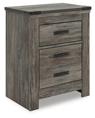 Best Furniture Outlet - Ashley Furniture - Frandern Bedroom - Full Panel Bed / Black/Gray - B4480B19