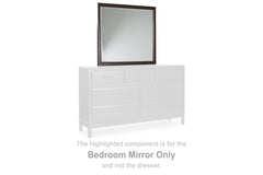 Best Furniture Outlet - Ashley Furniture - Vanmore Bedroom - Bedroom Mirror / Dark Brown - B479-36