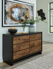 Best Furniture Outlet - Ashley Furniture - Kraeburn Bedroom - Dresser / Brown/Black - B496-31
