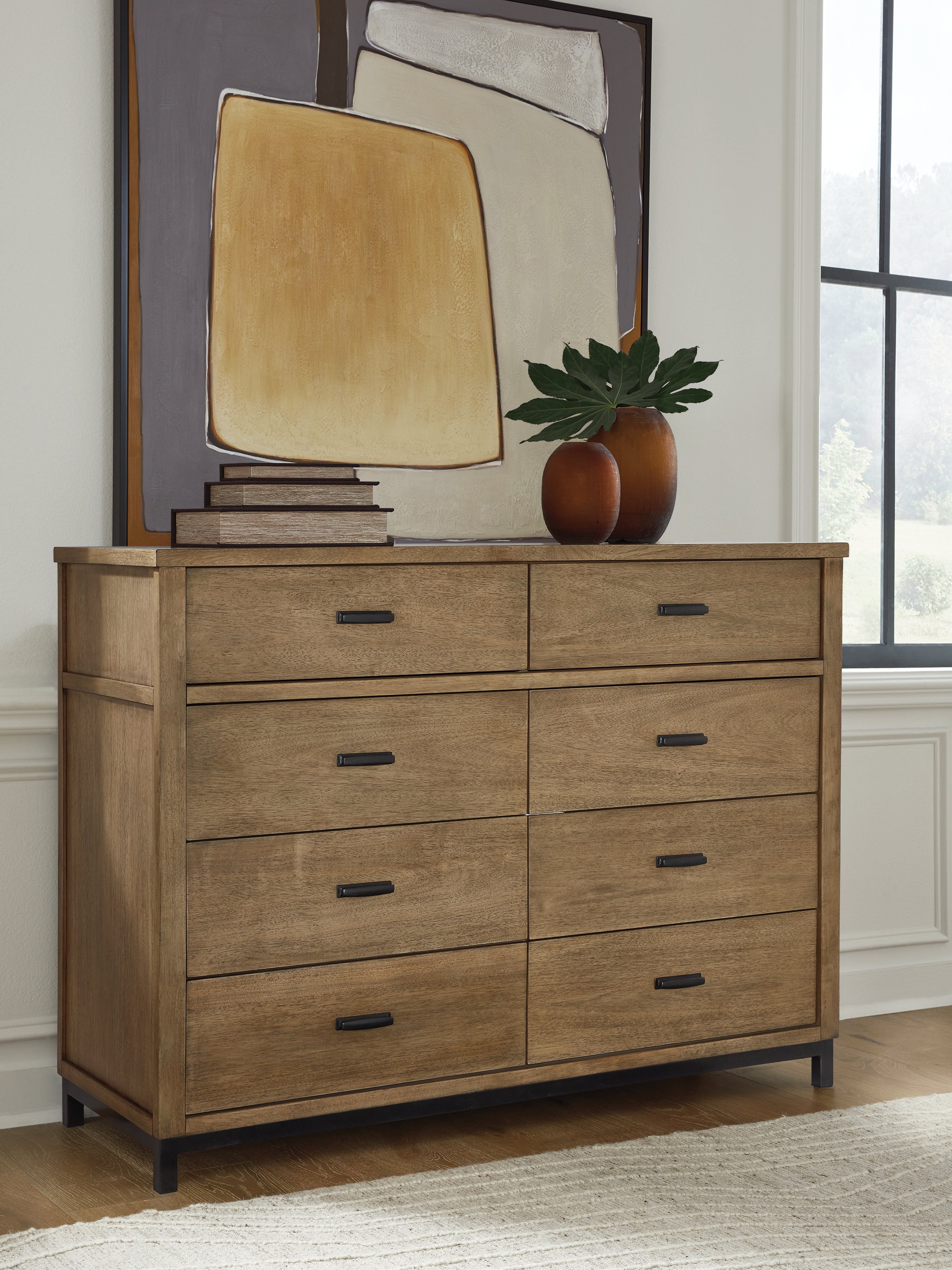 Best Furniture Outlet - Ashley Furniture - Tomtyn Bedroom - Dresser / Light Brown - B622-31