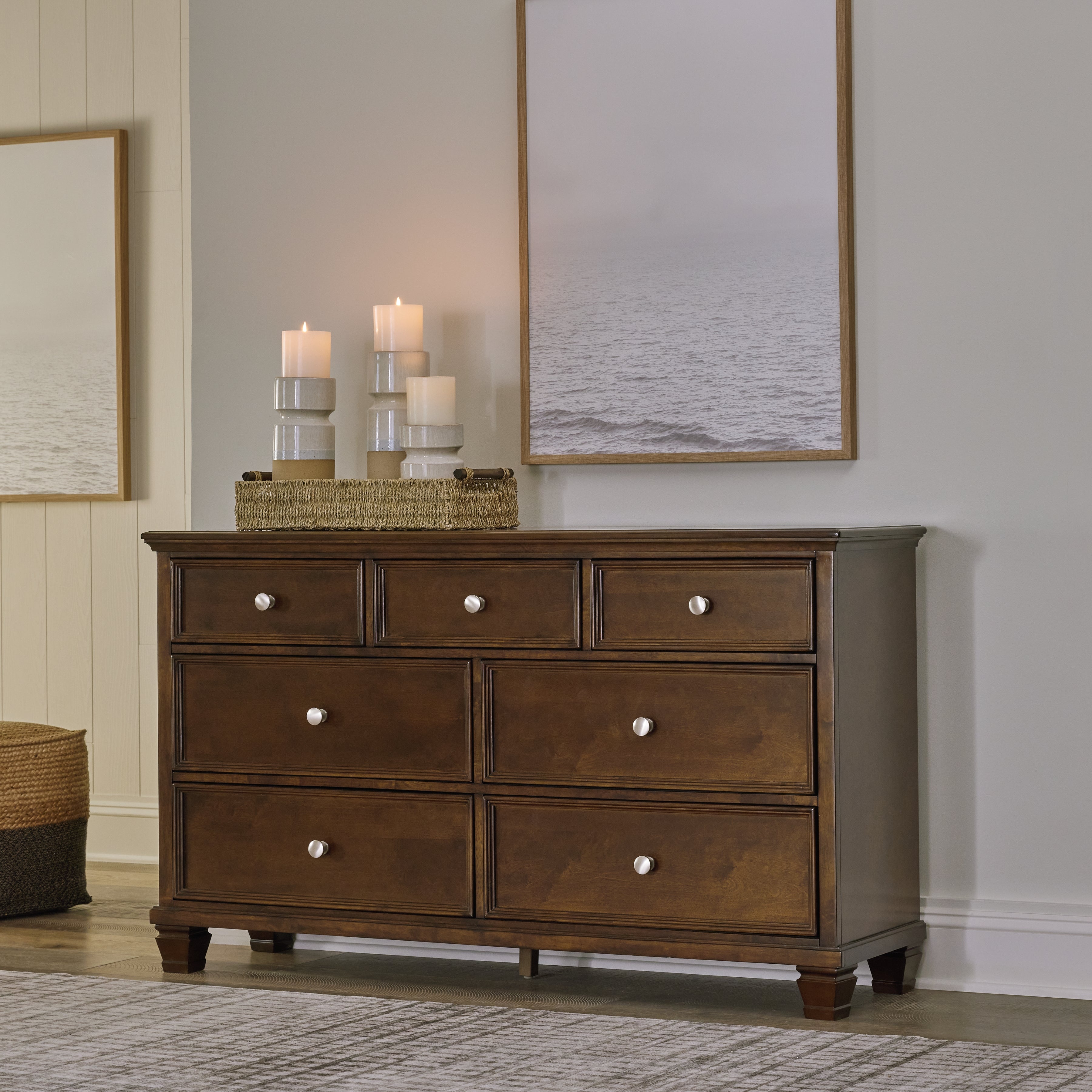 Best Furniture Outlet - Ashley Furniture - Danabrin Bedroom - Dresser / Brown - B685-31