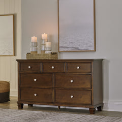 Best Furniture Outlet - Ashley Furniture - Danabrin Bedroom - Dresser / Brown - B685-31