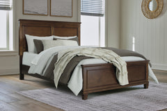 Best Furniture Outlet - Ashley Furniture - Danabrin Bedroom - Queen Panel Bed / Brown - B685B2