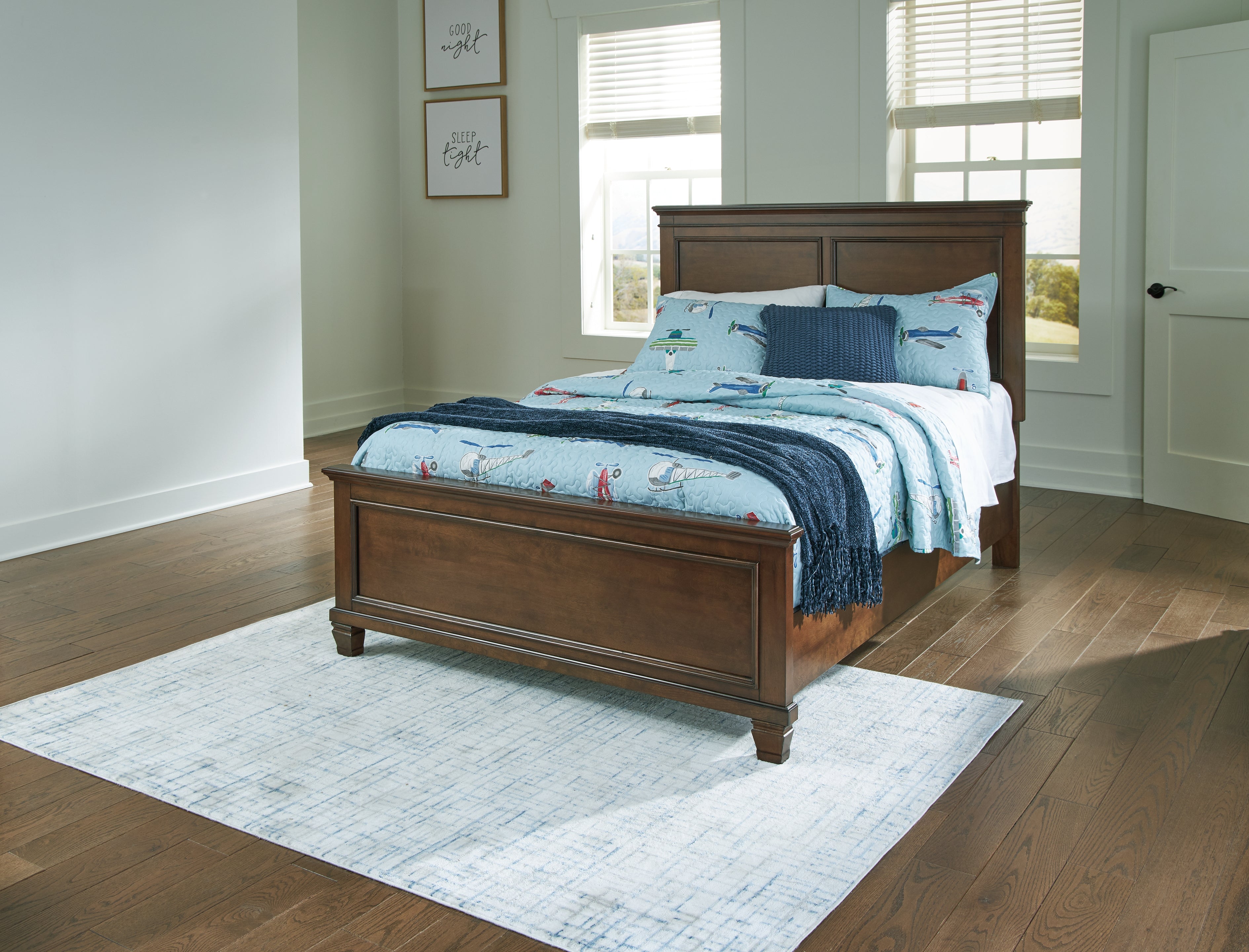 Best Furniture Outlet - Ashley Furniture - Danabrin Bedroom - Full Panel Bed / Brown - B685B8