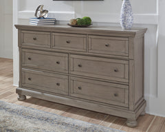 Best Furniture Outlet - Ashley Furniture - Lettner Bedroom - Dresser / Light Gray - B733-31