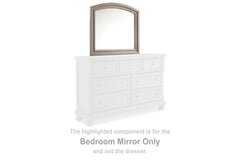 Best Furniture Outlet - Ashley Furniture - Lettner Bedroom - Bedroom Mirror / Light Gray - B733-36