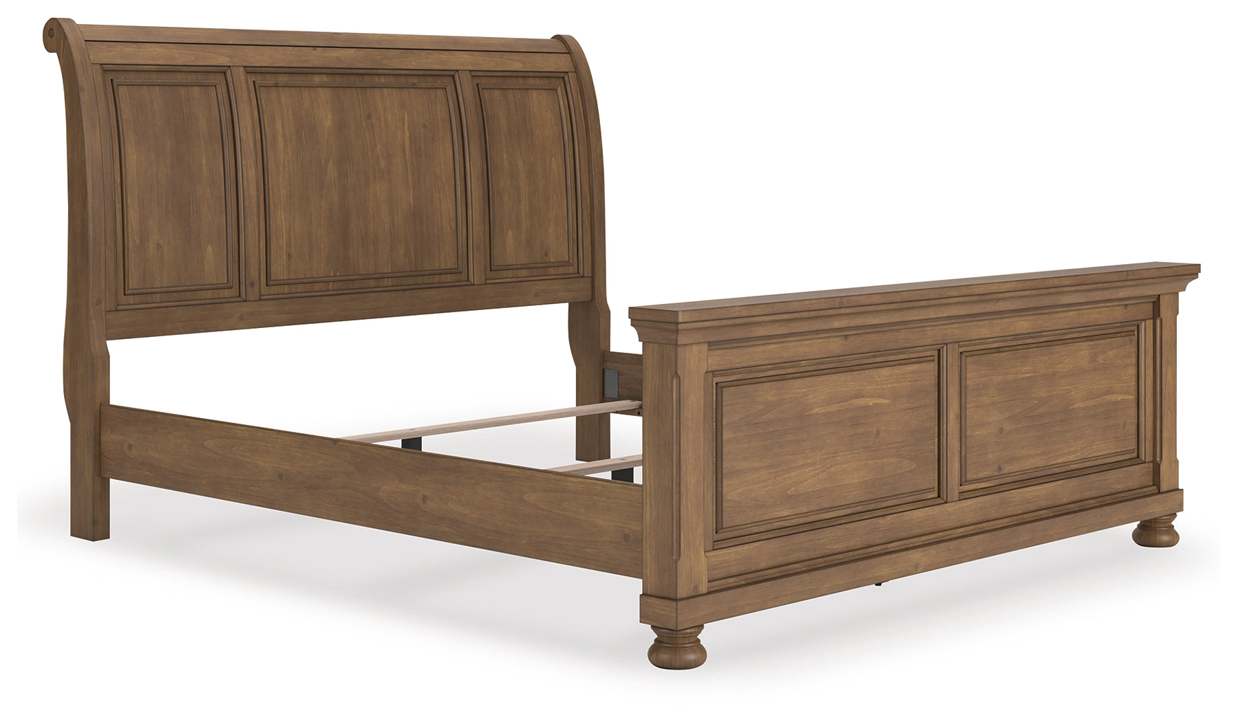 Best Furniture Outlet - Ashley Furniture - Feddinger Bedroom - King Sleigh Bed / Medium Brown - PCB779B15