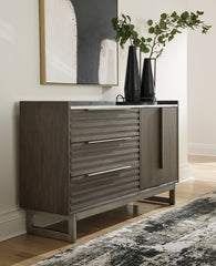 Best Furniture Outlet - Ashley Furniture - Arkenton Bedroom - Dresser / Grayish Brown/White - B786-31