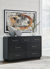 Best Furniture Outlet - Ashley Furniture - Rowanbeck Bedroom - Dresser / Black - B821-31