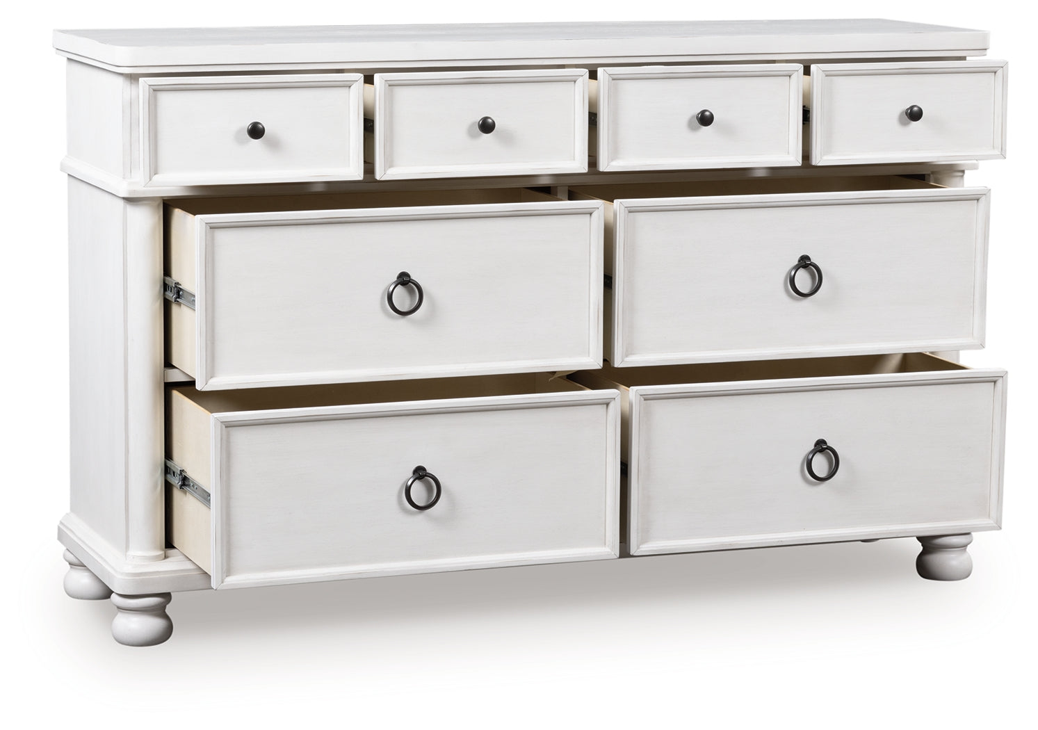 Best Furniture Outlet - Ashley Furniture - Rowlenstown Bedroom - Dresser / Antique White - PCB823-31
