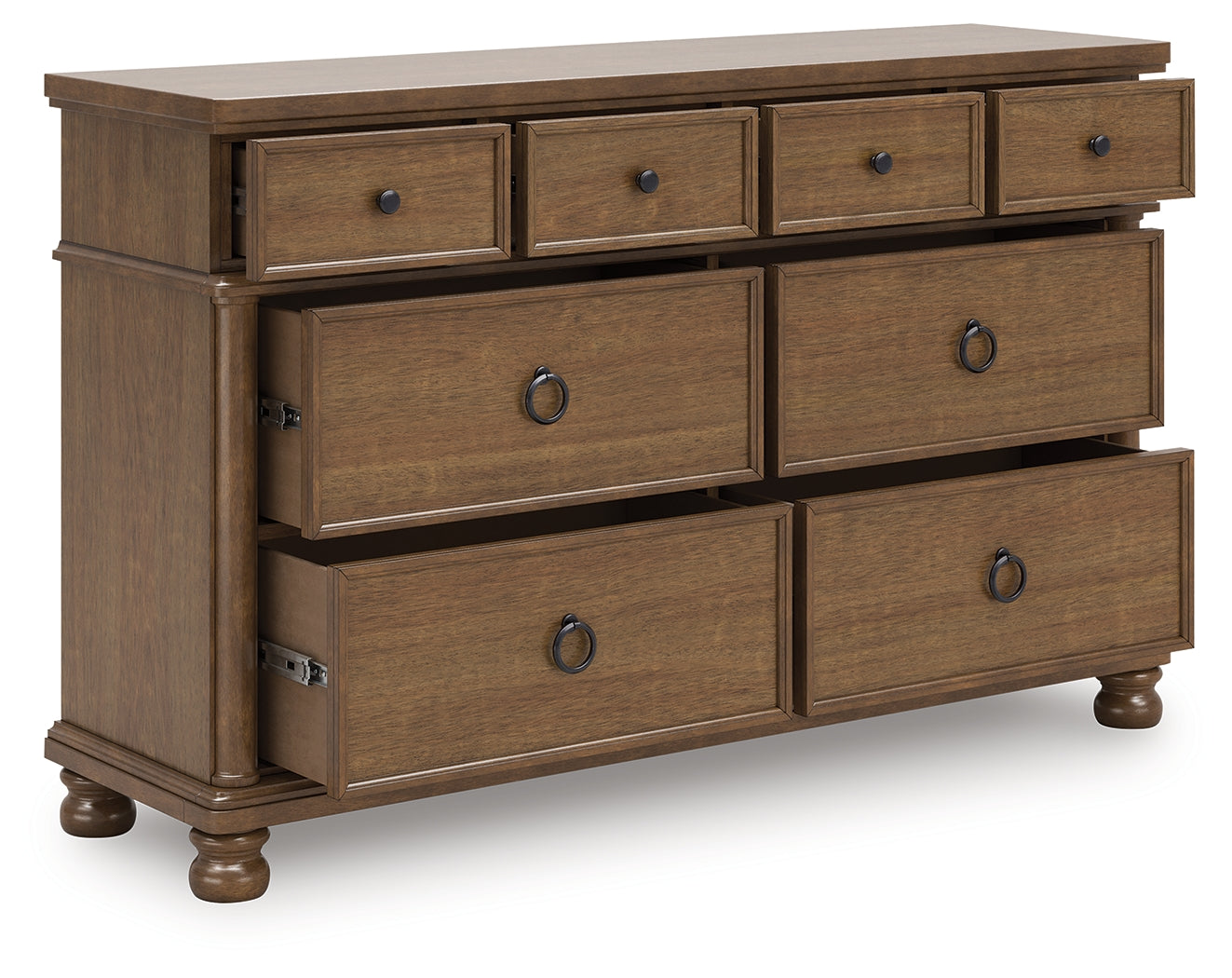 Best Furniture Outlet - Ashley Furniture - Rowlenstown Bedroom - Dresser / Brown - PCB824-31