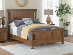Best Furniture Outlet - Ashley Furniture - Rowlenstown Bedroom - Queen Poster Bed / Brown - PCB824B2