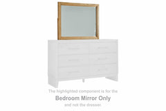 Best Furniture Outlet - Ashley Furniture - Sherbana Bedroom - Bedroom Mirror / Light Brown - B833-36