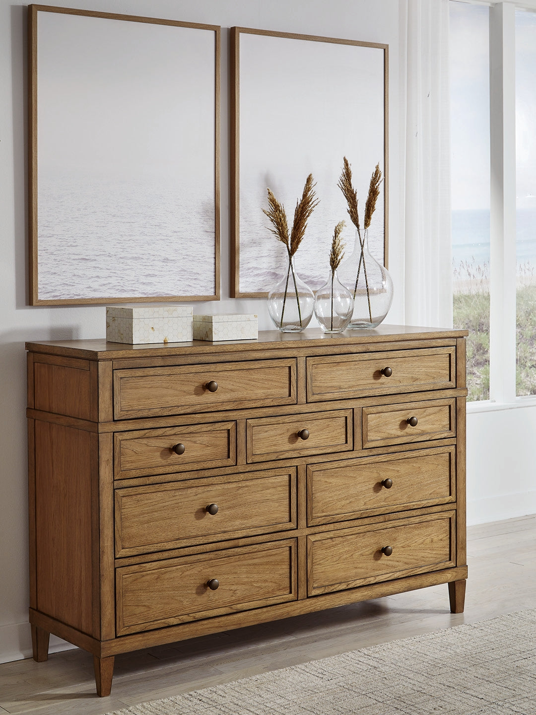 Best Furniture Outlet - Ashley Furniture - Sharlance Bedroom - Dresser / Brown - B895-31