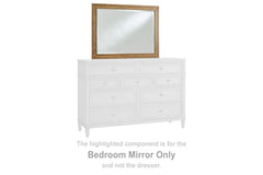 Best Furniture Outlet - Ashley Furniture - Sharlance Bedroom - Bedroom Mirror / Brown - B895-36