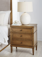 Best Furniture Outlet - Ashley Furniture - Sharlance Bedroom - Three Drawer Night Stand / Brown - B895-93