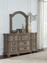 Best Furniture Outlet - Ashley Furniture - Ardenfield Bedroom - Dresser and Mirror / Light Brown - B944B1