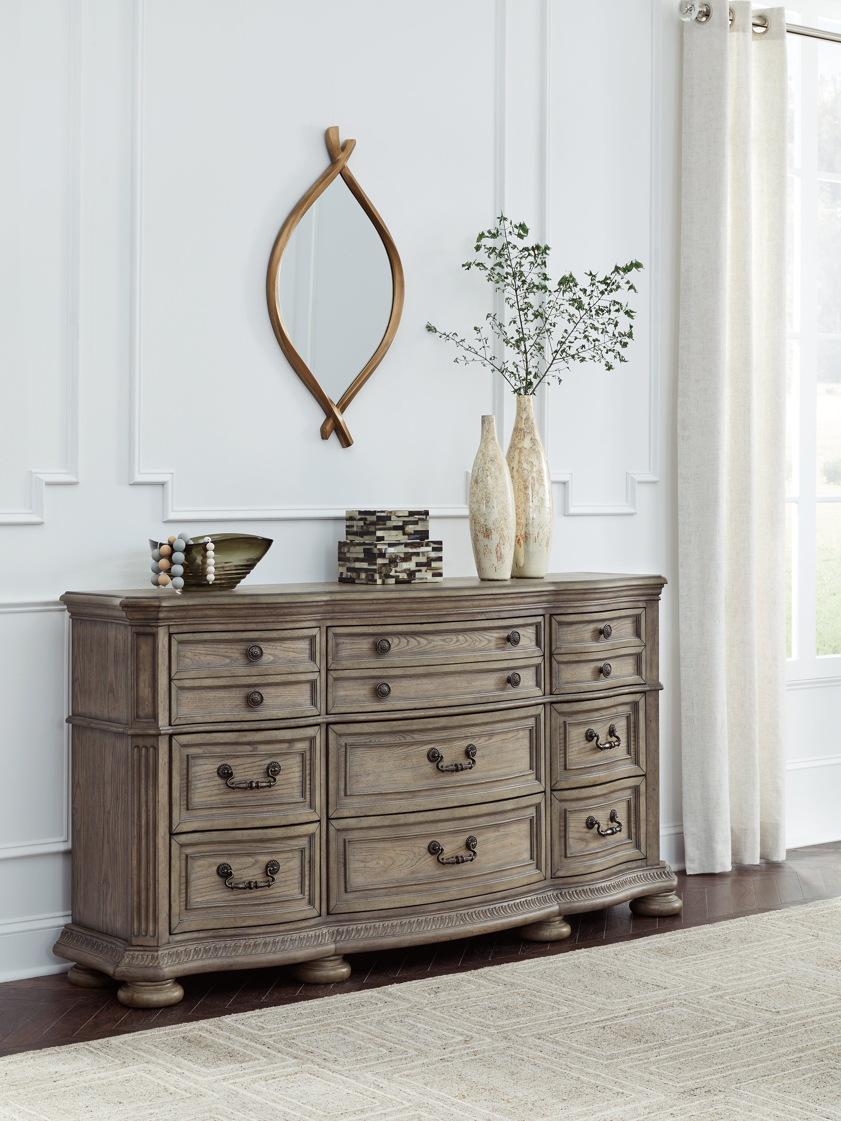 Best Furniture Outlet - Ashley Furniture - Ardenfield Bedroom - Dresser / Light Brown - B944-31