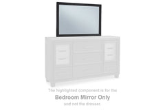 Best Furniture Outlet - Ashley Furniture - Foyland Bedroom - Bedroom Mirror / Black - B989-36
