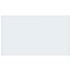 60x36-inch 6mm Rectangular Clear Tempered Glass Top