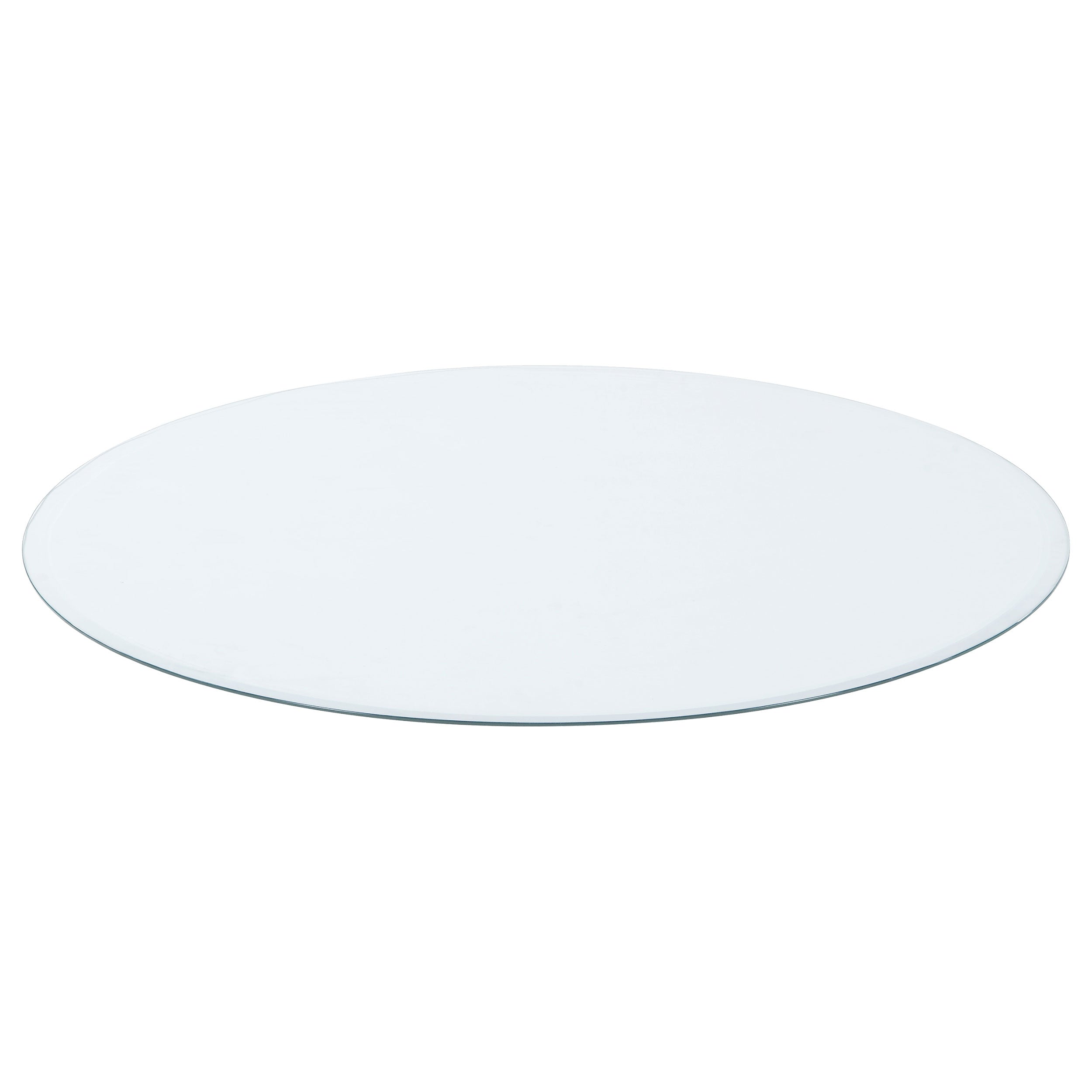 Best Furniture Outlet - Coaster - 36-inch 6mm Round Clear Tempered Glass Top - CB36RD-6