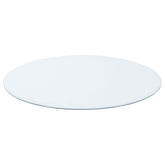 Best Furniture Outlet - Coaster - 36-inch 6mm Round Clear Tempered Glass Top - CB36RD-6
