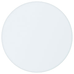36-inch 6mm Round Clear Tempered Glass Top