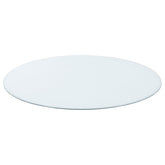 Best Furniture Outlet - Coaster - Glass Tops 48-inch 6mm Round Clear Tempered Glass Top - CB48RD-6