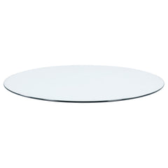 Best Furniture Outlet - Coaster - 48-inch 10mm Round Clear Tempered Glass Top - CP48RD-10