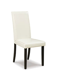 Best Furniture Outlet - Ashley Furniture - Kimonte Dining Room - Dining Chair (Set of 2) / Ivory - D250-01X2