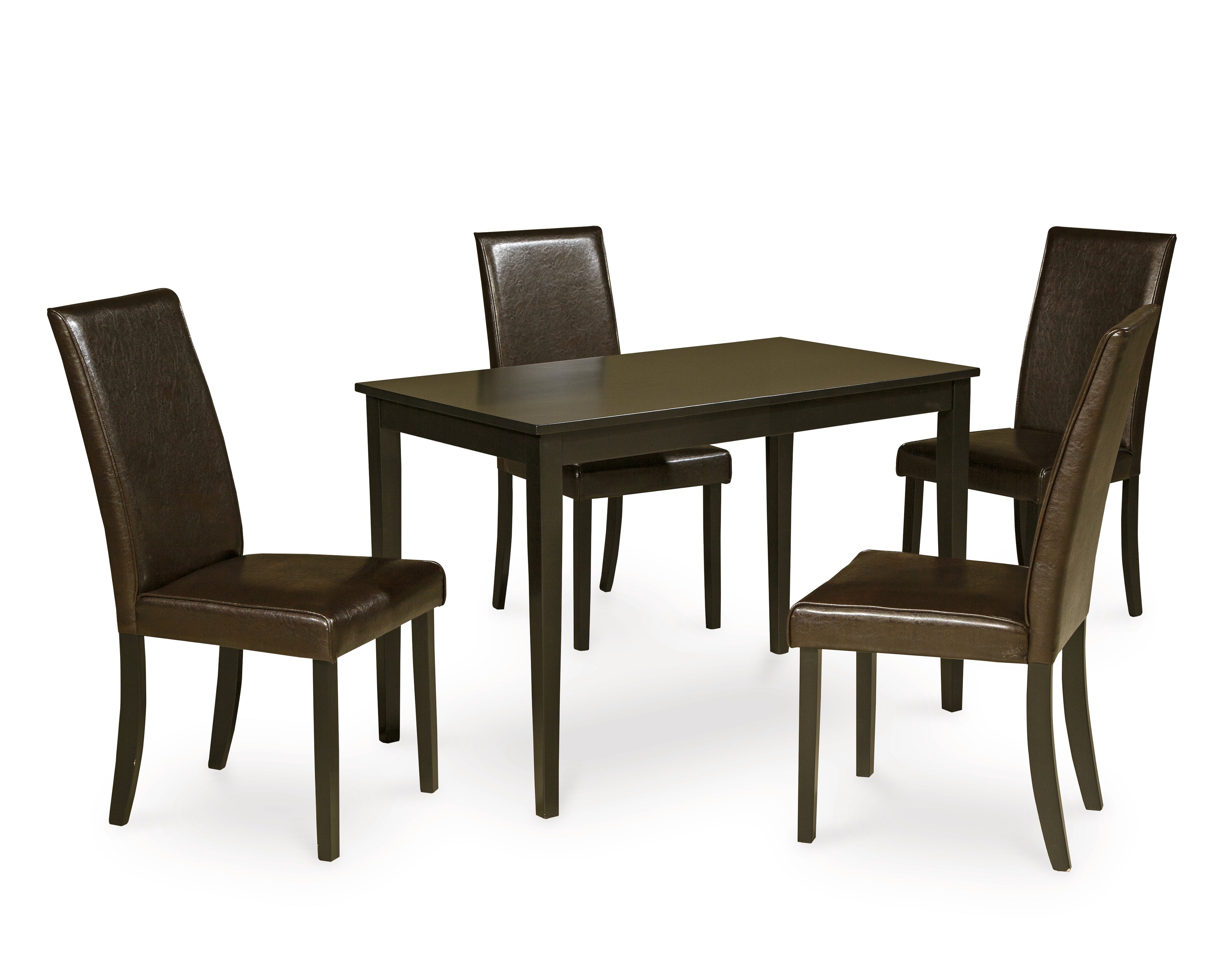 Best Furniture Outlet - Ashley Furniture - Kimonte Dining Room - Dining Table and 4 Chairs / Multi - D250D4
