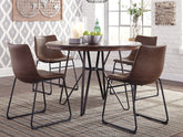 Best Furniture Outlet - Ashley Furniture - Centiar Dining Room - Counter Height Bar Stool (Set of 2) / Brown - D372-124X2