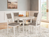 Best Furniture Outlet - Ashley Furniture - Erinberg Dining Room - Dining Room Table Set (6/CN) / Antique White - D423-325